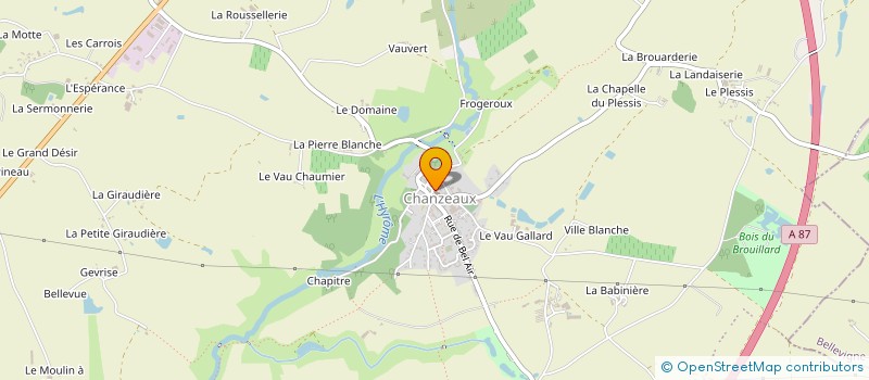 localisation de l'entreprise UNION DES PARENTS DE COSSE D ANJOU à CHEMILLE-EN-ANJOU