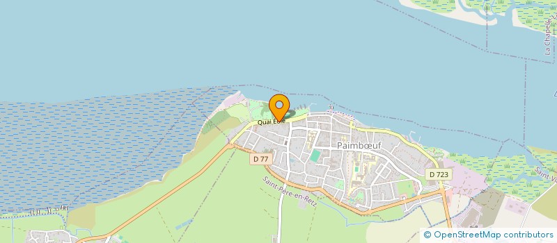 localisation de l'entreprise UNION DES PECHEURS DU PAYS DE RETZ  PAIMBUF