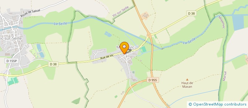 localisation de l'entreprise UNION DES PECHEURS VICOIS  MOYENVIC