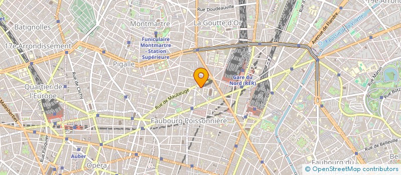 localisation de l'entreprise UNION DES PHOTOGRAPHES PROFESSIONNELS à PARIS