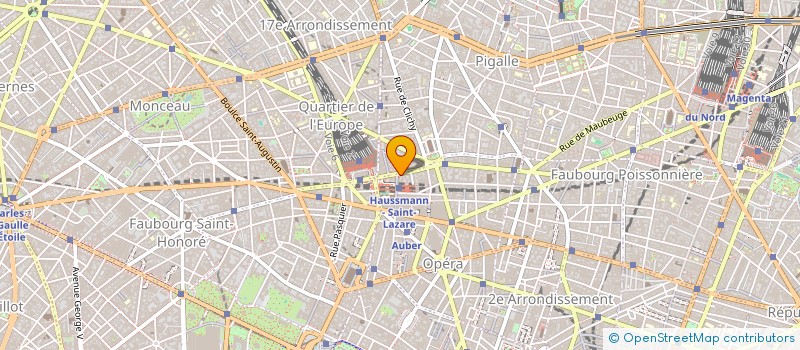 localisation de l'entreprise UNION DES PRODUCTEURS DE CHAUX  PARIS