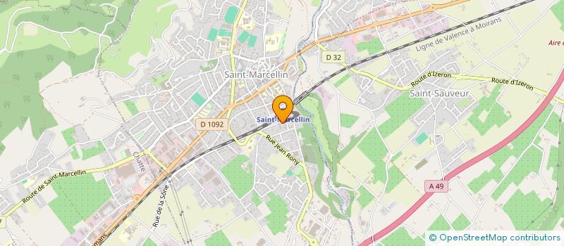 localisation de l'entreprise UNION DES PRODUCTEURS LAITIERS DU SAINT MARCELLIN  SAINT-MARCELLIN