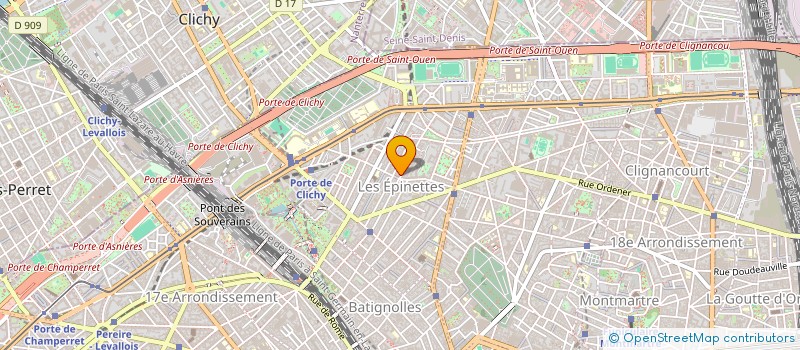 localisation de l'entreprise UNION DES PROFESSIONNELS  PARIS