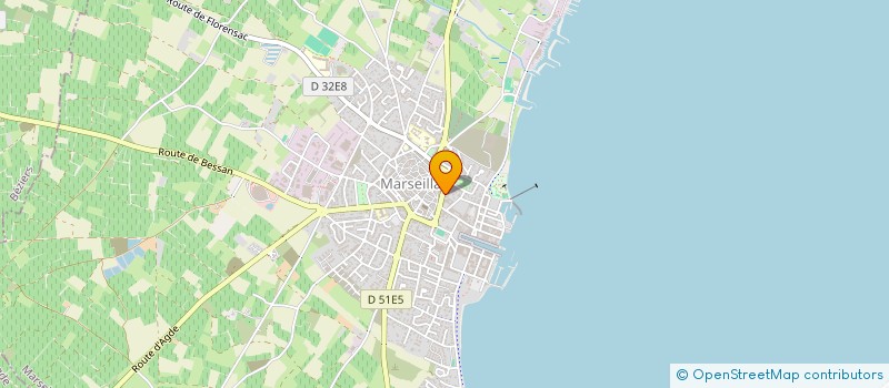 localisation de l'entreprise UNION DES PROFESSIONNELS DE MARSEILLAN à MARSEILLAN