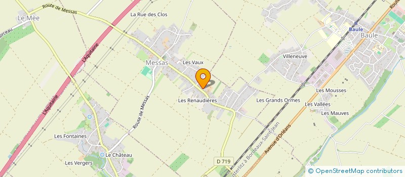 localisation de l'entreprise UNION DES PROPRIETAIRES ET CHASSEURS DE MESSAS à MESSAS