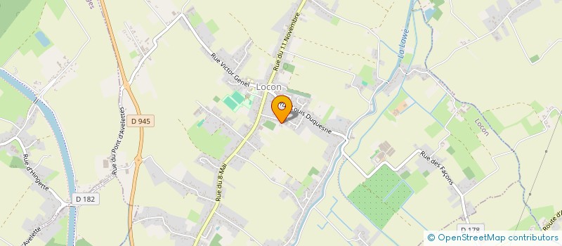 localisation de l'entreprise UNION DES RANDONNEURS EQUESTRES DES HAUTS DE FRANCE  LOCON