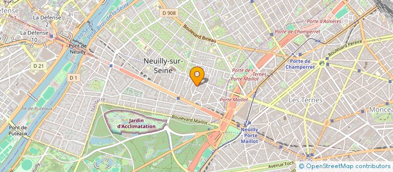 localisation de l'entreprise UNION DES REPUBLICAINS DE FRANCE à NEUILLY-SUR-SEINE