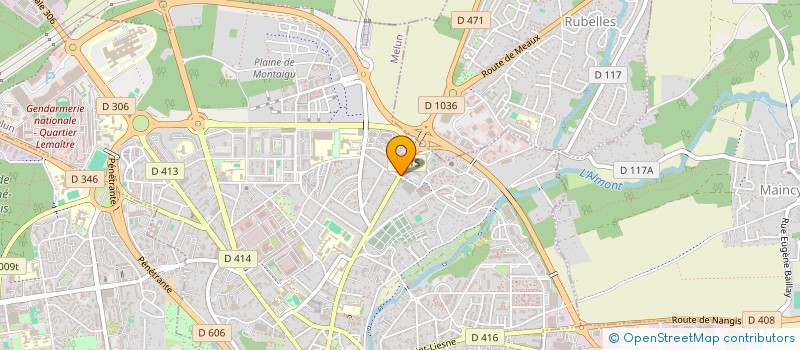 localisation de l'entreprise UNION DES RESSORTISSANTS DE KOURE EN EUROPE (URKE)  MELUN