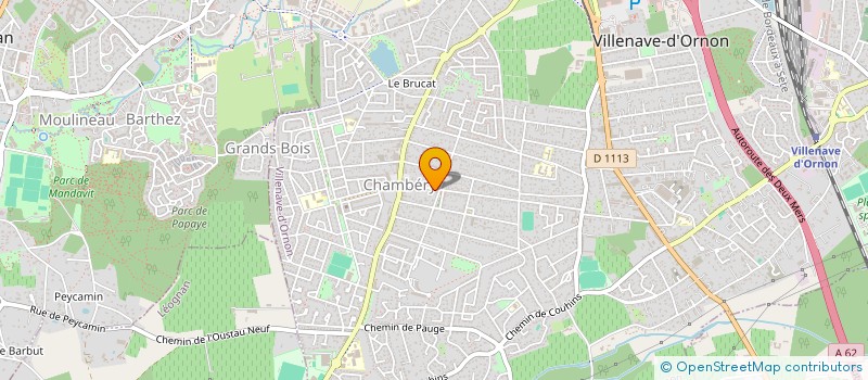 localisation de l'entreprise UNION DES SAUVETEURS DE LA GIRONDE RIVE DROITE  VILLENAVE-D'ORNON