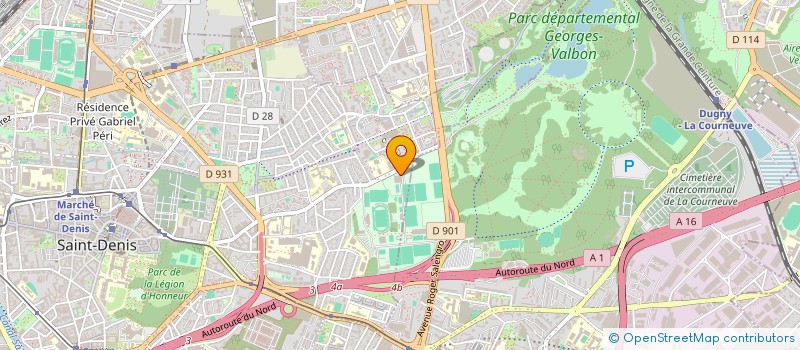localisation de l'entreprise UNION DES SONINKES POUR LA SOLIDARITE ET LE DEVELOPPEMENT à SAINT-DENIS