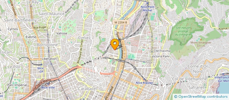 localisation de l'entreprise UNION DES SOURDS DE NICE ET DES AM à NICE