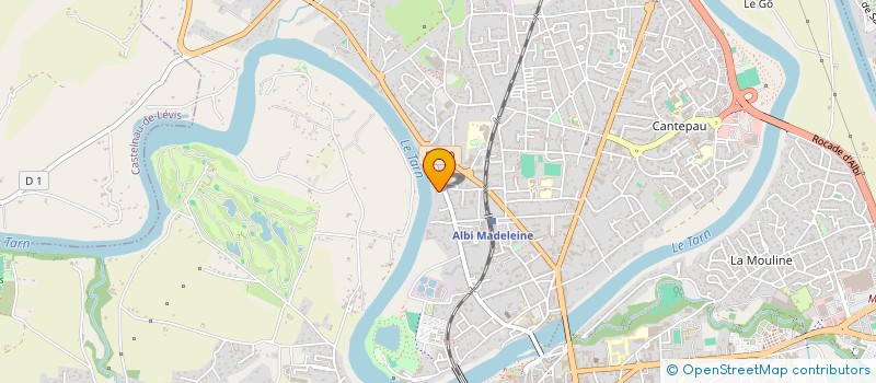 localisation de l'entreprise UNION DES SOUS OFF EN RETRAITE 81 ET 12 à ALBI