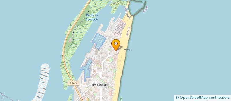 localisation de l'entreprise UNION DES SYNDICATS DE COPROPRIETAIRES ETOILE DU SUD à LEUCATE
