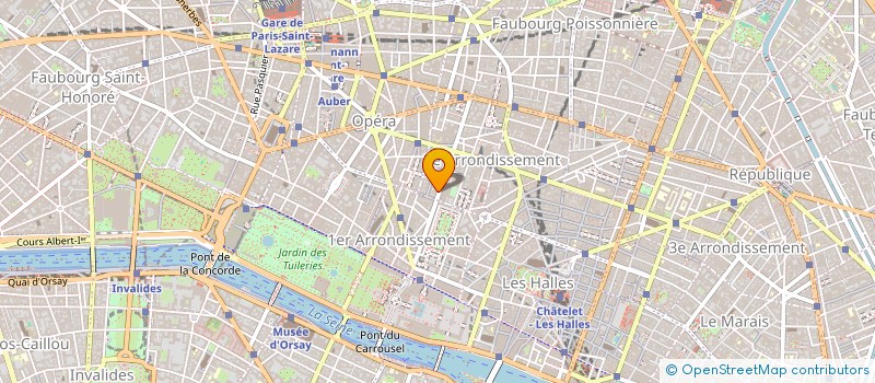 localisation de l'entreprise UNION DES SYNDICATS DES PERSONNELS DES AFFAIRES CULTURELLES CGT (LA CGT CULTURE) à PARIS