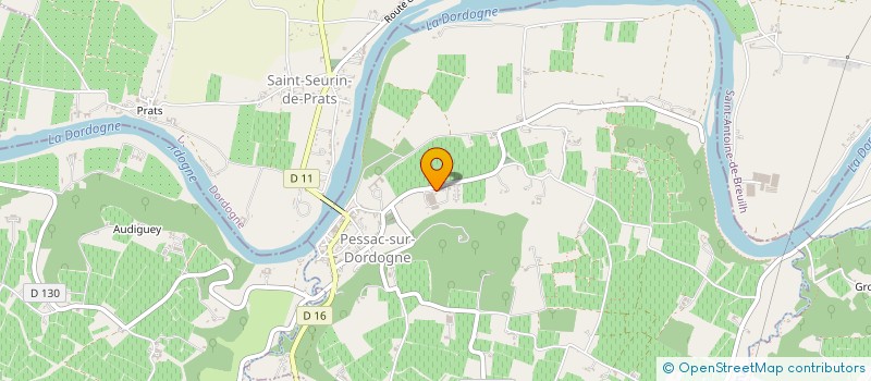 localisation de l'entreprise UNION DES SYNDICATS POUR LA COLLECTE ET LE TRAITEMENT DES ORDURES MENAGERES (USTOM) DU CASTILLONNAIS ET DU REOLAIS à PESSAC-SUR-DORDOGNE