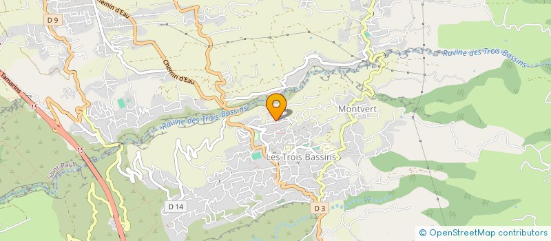 localisation de l'entreprise UNION DES TRANSFORMATEURS AGROALIMENTAIRES DE LA REUNION  LES TROIS-BASSINS