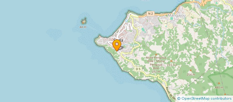 localisation de l'entreprise UNION DES TRAVAILLEURS ETRANGERS A MAYOTTE à SADA