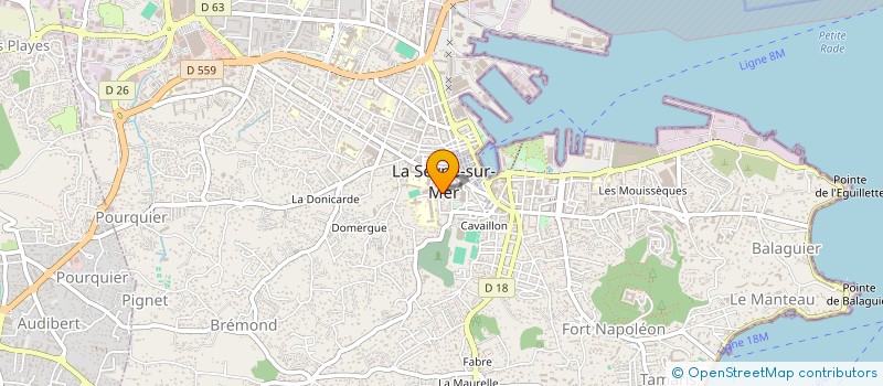localisation de l'entreprise UNION DES VIEUX DE FRANCE à LA SEYNE-SUR-MER