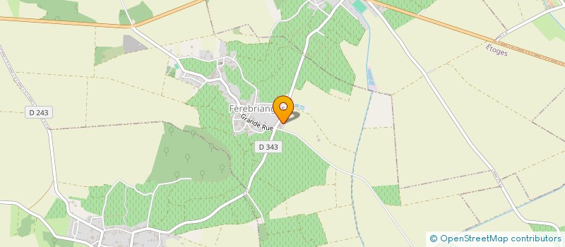 localisation de l'entreprise UNION DES VITICULTEURS DE FEREBRIANGES à FEREBRIANGES