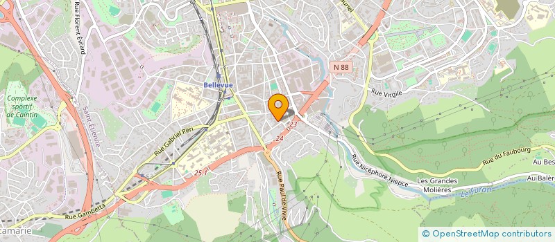 localisation de l'entreprise UNION DIOCESAINE DES APEL à SAINT-ETIENNE