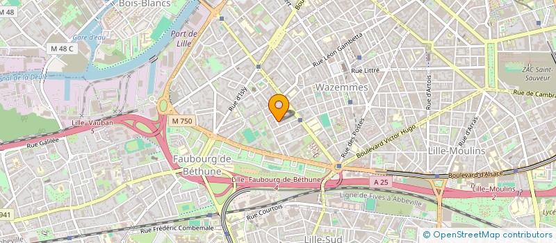 localisation de l'entreprise UNION DJAPPO à LILLE