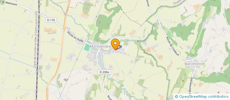 localisation de l'entreprise UNION DROMOISE PEPINIERISTE HORTICULTEUR  MONTVENDRE