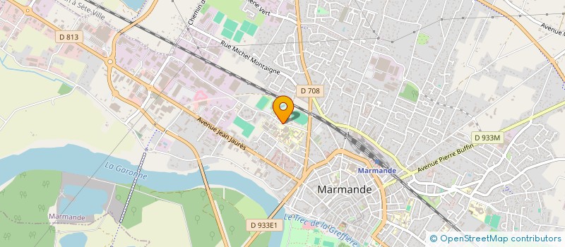 localisation de l'entreprise UNION DU BASSIN MARMANDAIS  MARMANDE