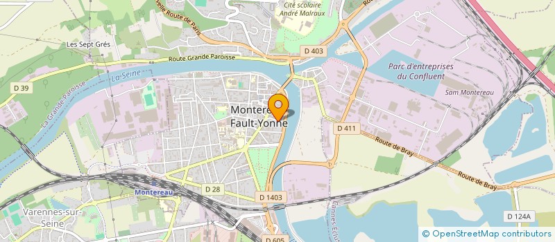 localisation de l'entreprise UNION DU COMMERCE DE MONTEREAU  MONTEREAU-FAULT-YONNE