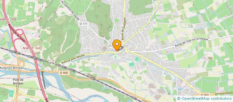 localisation de l'entreprise UNION DU COMTAT VENAISSIN à CAUMONT-SUR-DURANCE