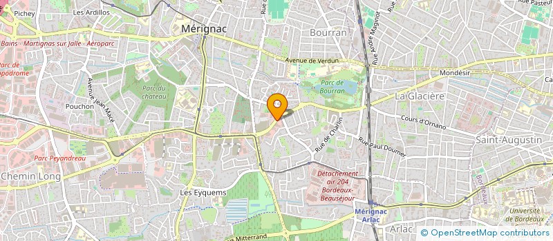 localisation de l'entreprise UNION DU LOTUS  MERIGNAC