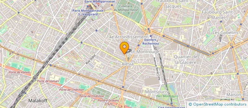 localisation de l'entreprise UNION DU MAREYAGE FRANCAIS  PARIS