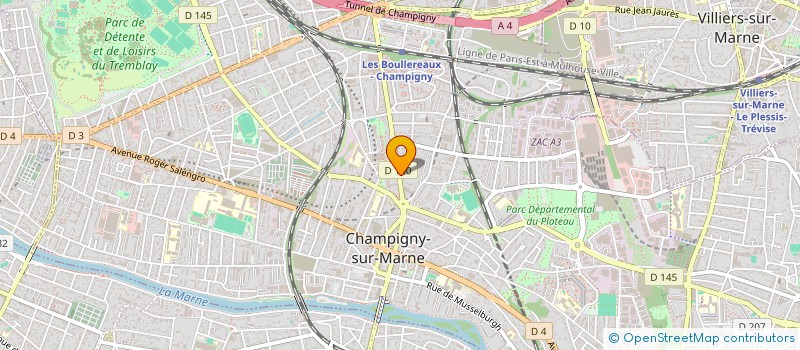 localisation de l'entreprise UNION ENFANTS AMIS DE N'DINDO à CHAMPIGNY SUR MARNE