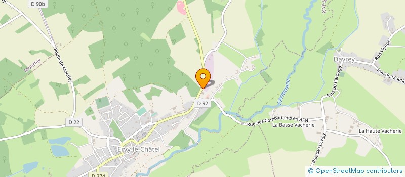 localisation de l'entreprise UNION ERVYTAINE à COURSAN-EN-OTHE