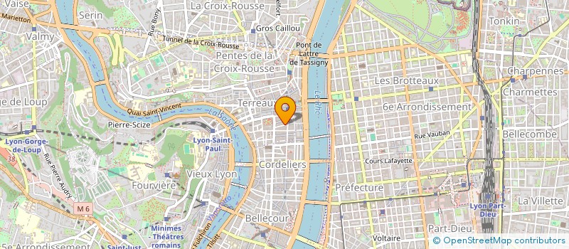 localisation de l'entreprise UNION EUROPEENNE FEDERALISTE RHONE ALPES à LYON