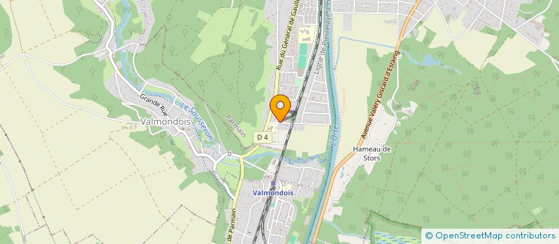 localisation de l'entreprise UNION EXPRESS  PARMAIN