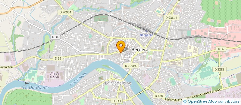 localisation de l'entreprise UNION FAMILIALE BERGERACOISE à BERGERAC