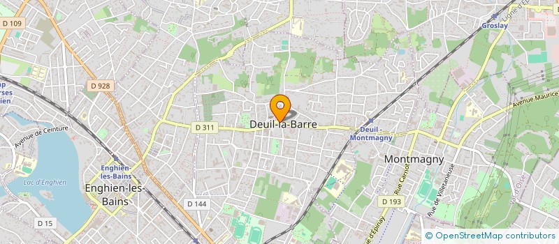 localisation de l'entreprise UNION FAMILIALE DE DEUIL à DEUIL-LA-BARRE