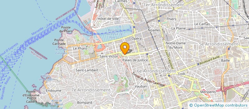 localisation de l'entreprise UNION FAMILIALE IMMOBILIERE à MARSEILLE