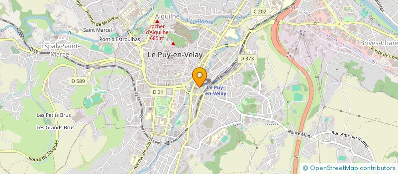 localisation de l'entreprise UNION FEDERALE ANC COMBATTANTS à LE PUY-EN-VELAY