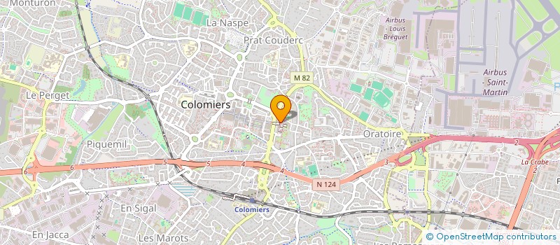 localisation de l'entreprise UNION FEDERALE CONSOMMATEURS COLOMIER à COLOMIERS