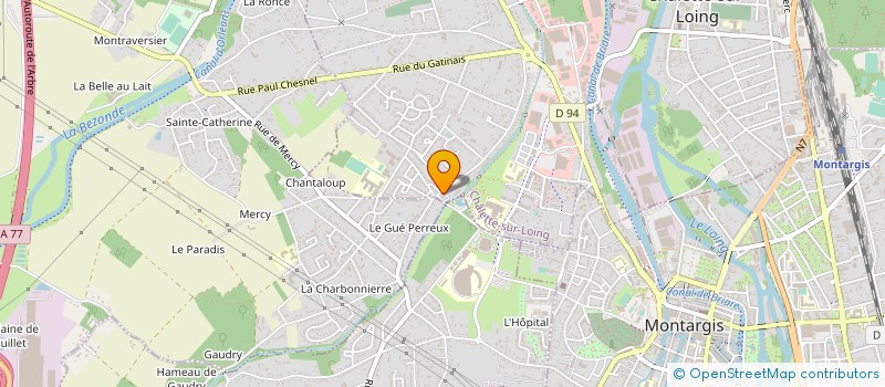 localisation de l'entreprise UNION FEDERALE CONSOMMATEURS MONTARGOIS à CHALETTE-SUR-LOING