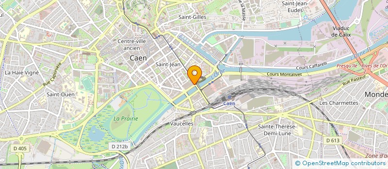 localisation de l'entreprise UNION FEDERALE DES CONSOMMATEURS QUE CHOISIR CAEN à CAEN