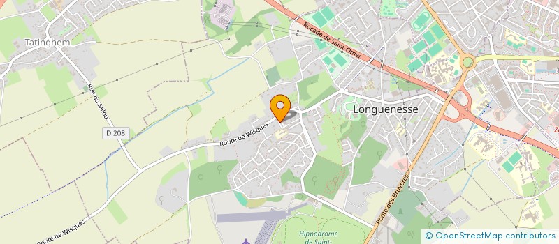 localisation de l'entreprise UNION FEDERALE DES CONSOMMATEURS QUE CHOISIR DES PAYS DE SAINT-OMER ET DE MONTREUIL SUR MER à LONGUENESSE