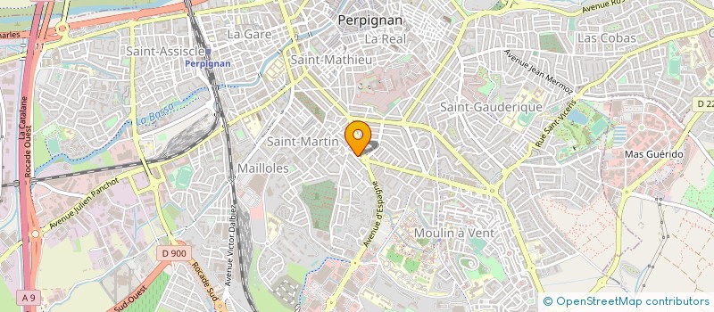 localisation de l'entreprise UNION FEDERALE DES CONSOMMATEURS QUE CHOISIR DES PYRENEES ORIENTALES à PERPIGNAN