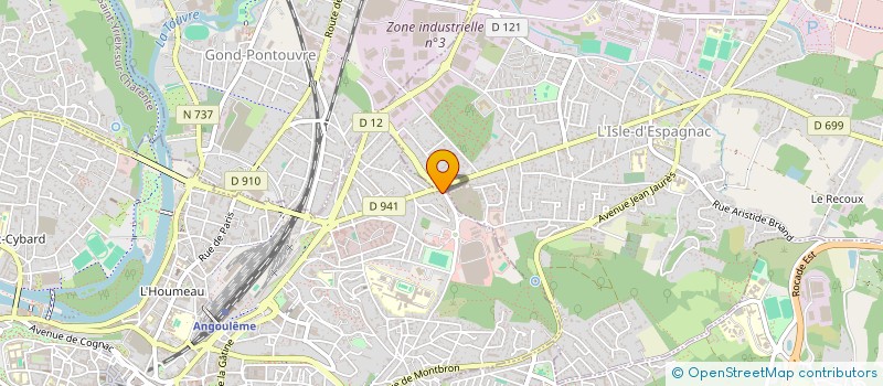 localisation de l'entreprise UNION FEDERALE DES CONSOMMATEURS QUE CHOISIR DU GRAND ANGOULEME à ANGOULEME