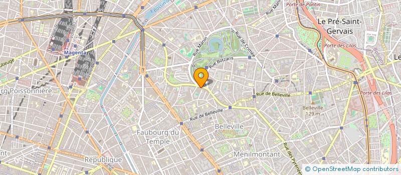 localisation de l'entreprise UNION FEDERALE ROUTE FGTE - CFDT  PARIS