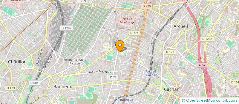 localisation de l'entreprise UNION FEMMES FRANCAISES à BAGNEUX