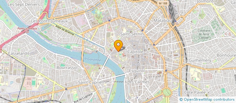 localisation de l'entreprise UNION FEMMES FRANCAISES HTE GARONNE à TOULOUSE