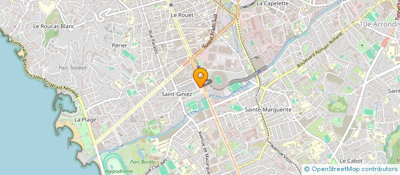 localisation de l'entreprise UNION FINANCE CONSEIL à MARSEILLE