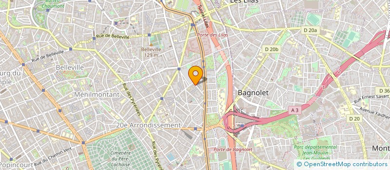 localisation de l'entreprise UNION FINANCIERE ENQUETE ET RECOUVREMENT à PARIS